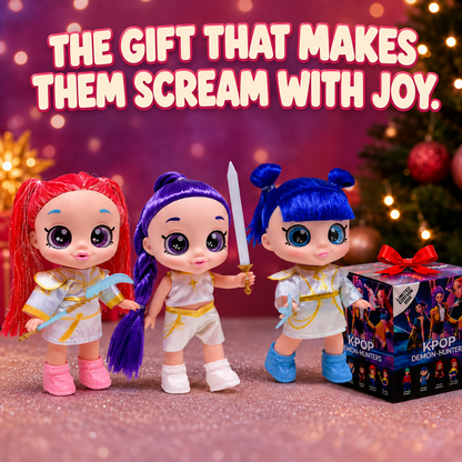 K-Pop SuperStar Mini: Singing Chibi Edition – Collectible Idol Figure + FREE Surprise Gift Box!
