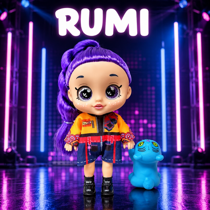 K-Pop SuperStar Mini: Singing Chibi Edition – Collectible Idol Figure + FREE Surprise Gift Box!