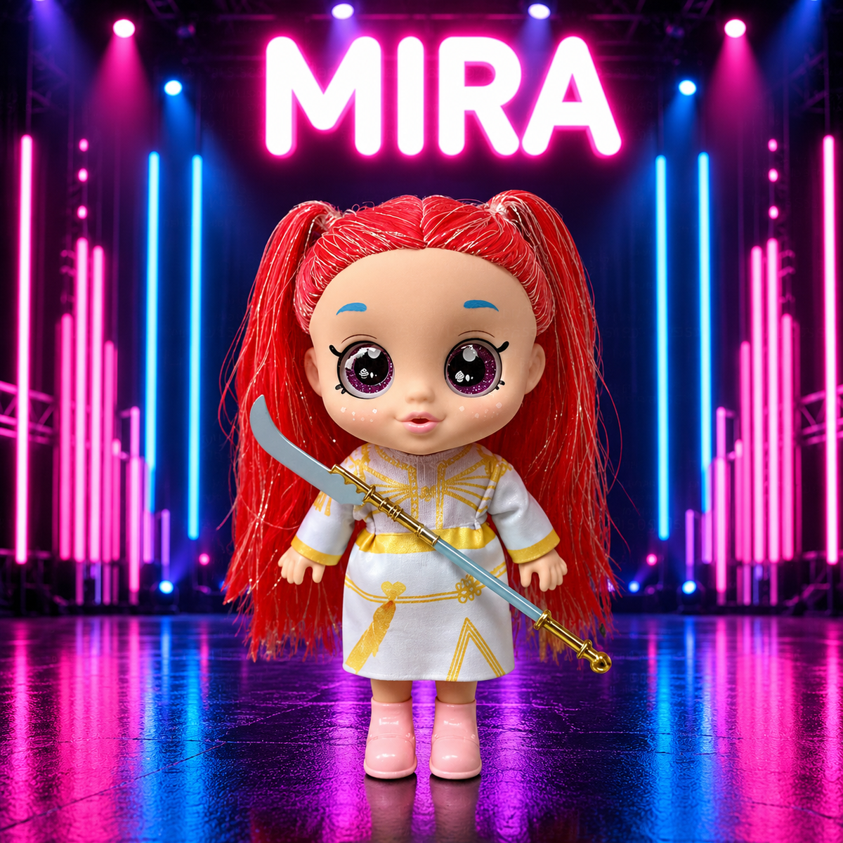 K-Pop SuperStar Mini: Singing Chibi Edition – Collectible Idol Figure + FREE Surprise Gift Box!