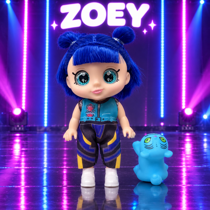K-Pop SuperStar Mini: Singing Chibi Edition – Collectible Idol Figure + FREE Surprise Gift Box!