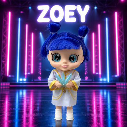 K-Pop SuperStar Mini: Singing Chibi Edition – Collectible Idol Figure + FREE Surprise Gift Box!