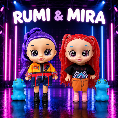 K-Pop SuperStar Mini: Singing Chibi Edition – Collectible Idol Figure + FREE Surprise Gift Box!