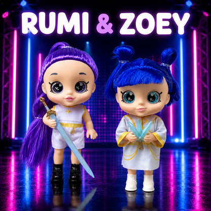 K-Pop SuperStar Mini: Singing Chibi Edition – Collectible Idol Figure + FREE Surprise Gift Box!