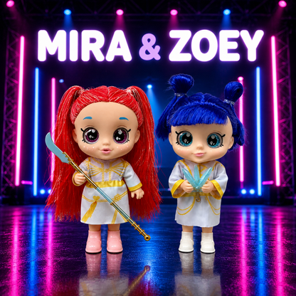 K-Pop SuperStar Mini: Singing Chibi Edition – Collectible Idol Figure + FREE Surprise Gift Box!