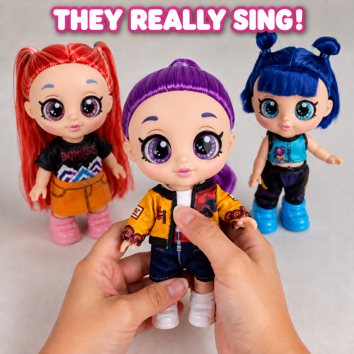 K-Pop SuperStar Mini: Singing Chibi Edition – Collectible Idol Figure + FREE Surprise Gift Box!